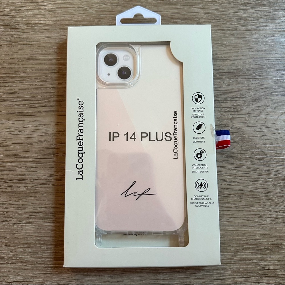 iPhone 14 Plus Transparent Ring Case